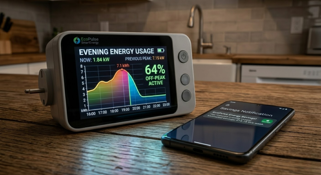 Graph showing how to save money on peak electricity hours using load shifting